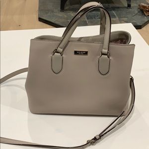 Gray kate spade bag
